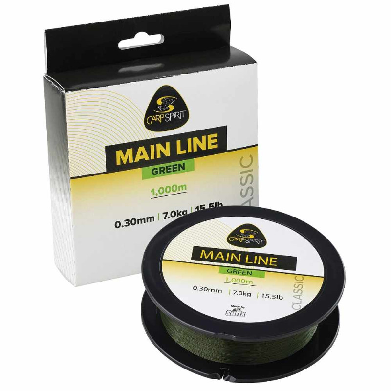 ŻYŁKA  MAINLINE GREEN 0.35 1000M
